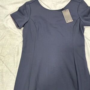 Navy Armani exchange dress